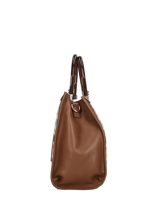 Borsa modello BRANDICCHI in tessuto ed ecopelle LA CARRIE | 141M-WE-140-CLOCUOIO